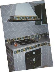 Cucina in ceramica